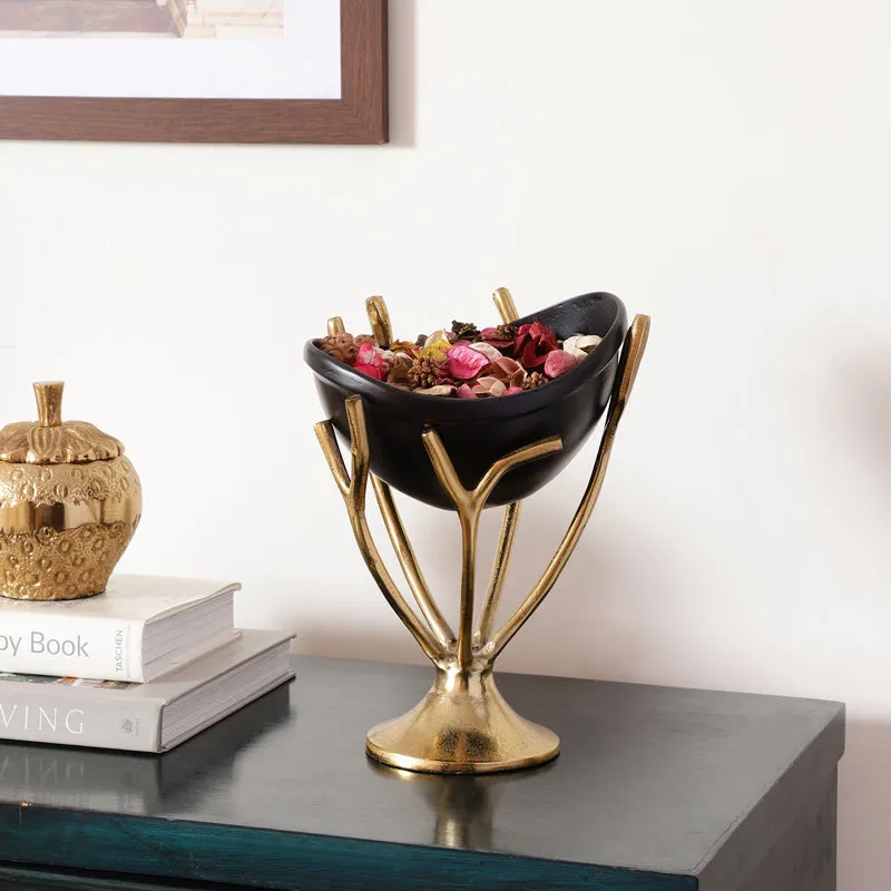 Vine Nest Accent Bowl - Black media 3