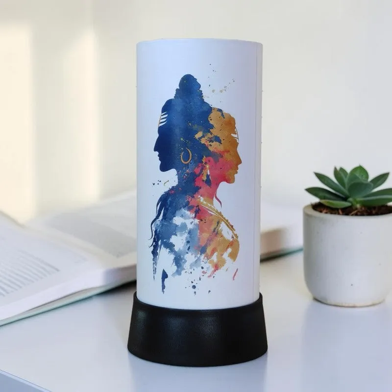 Mahadev Divine Handmade Table Lamp media 3