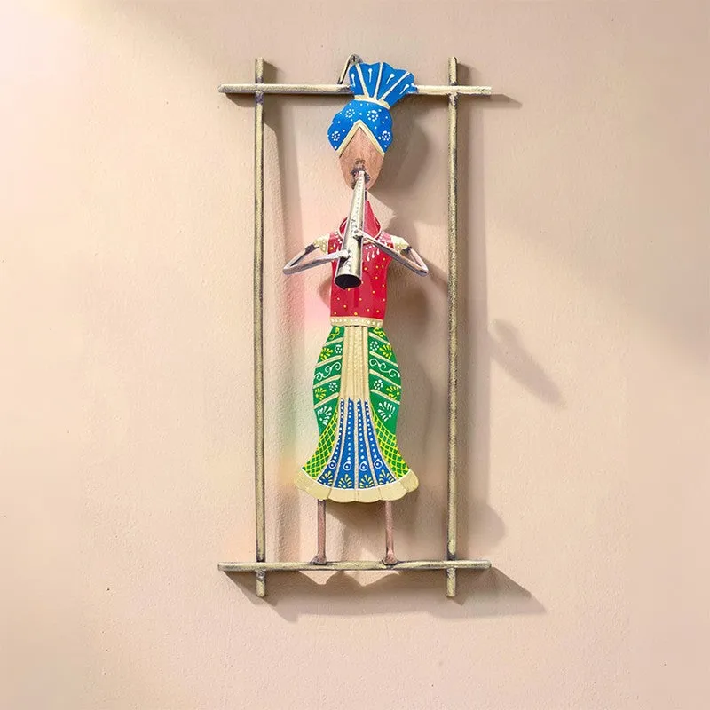Sarga Folk Handcrafted Metal Wall Accent media 1