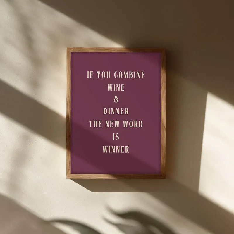 Savory Script Archival Canvas Wall Art - Brown media 3