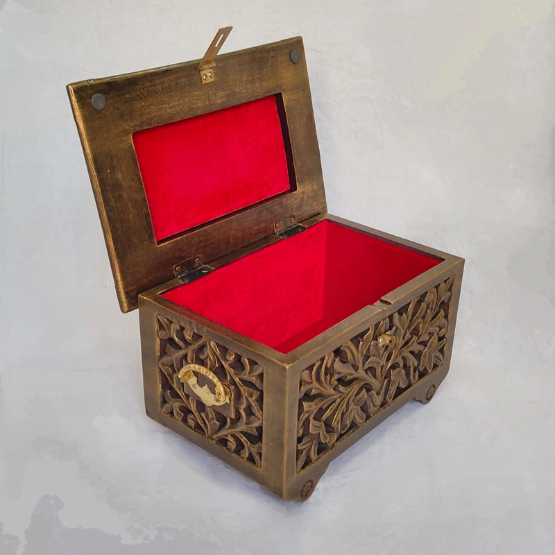 Vilora Decorative Wood Jewel Box media 4