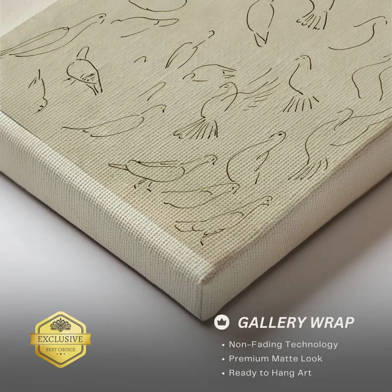 Etched Birds Wood Wall Art media 6