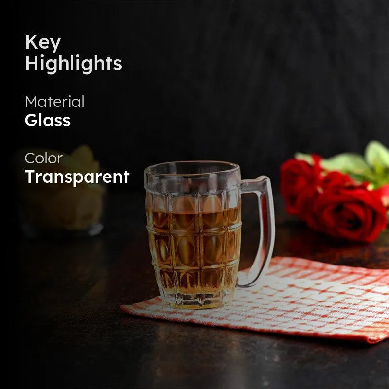 Aquila Beer Mug (350 ML) - Set Of Four media 2