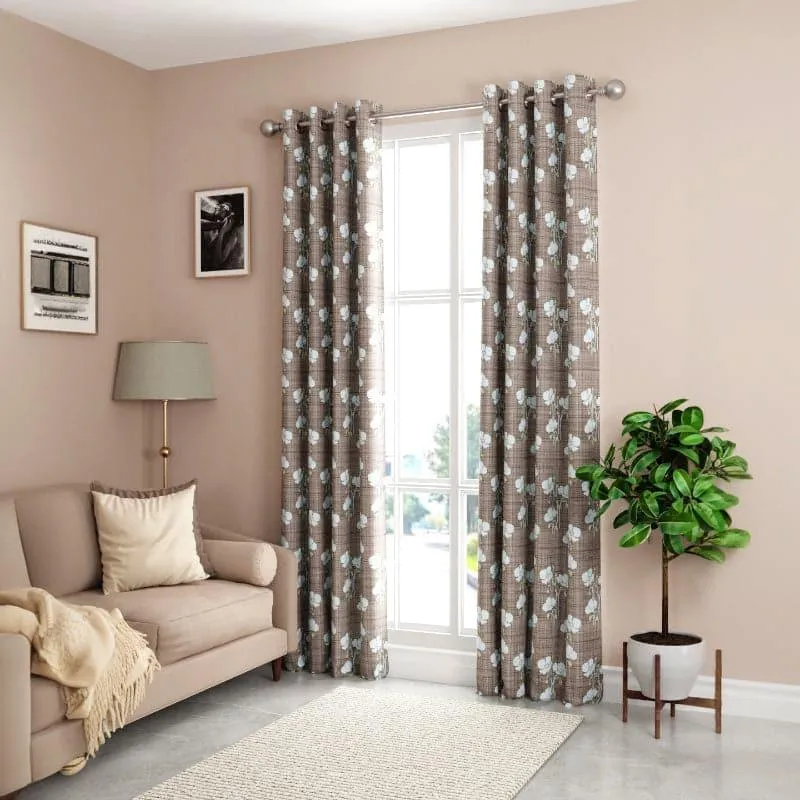 Jino Floral Curtain - Set Of Two media 1