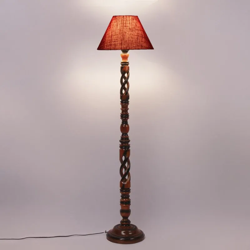 ConeCast Floor Lamp (Maroon) media 5
