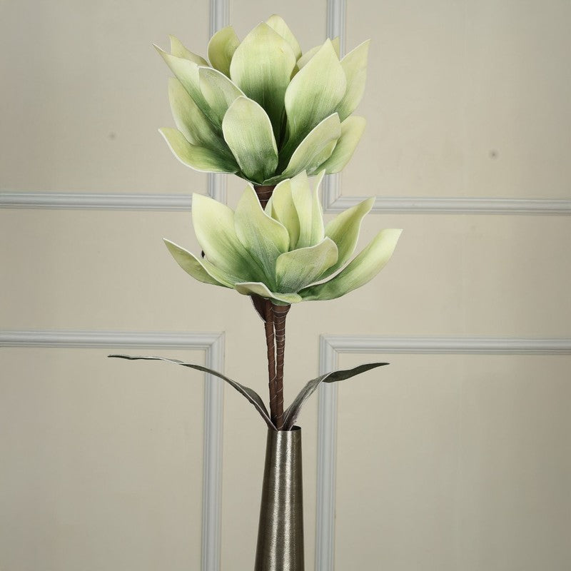 Artificial Velora Foam Flower Stick - Green media 3