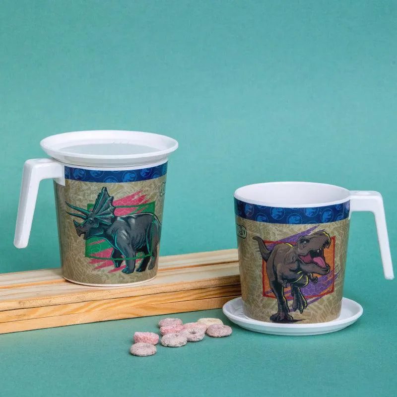 Servewell Jurrasic Melamine Coffee Mug (320 mL Each) - Set of Two media 1