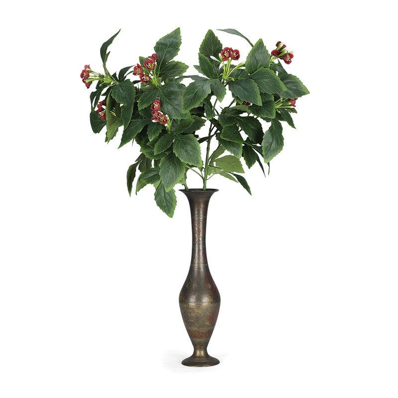 Artificial Bougainvillea Sticks (Red) - Set Of Two media 4