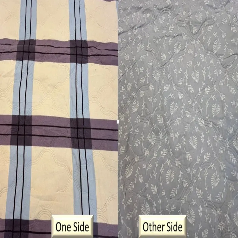 Cozy Checks Cotton Comforters - 300 GSM media 7