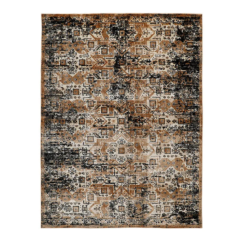 Sterlin Non-Anti Skid Carpet - Black & Brown media 1