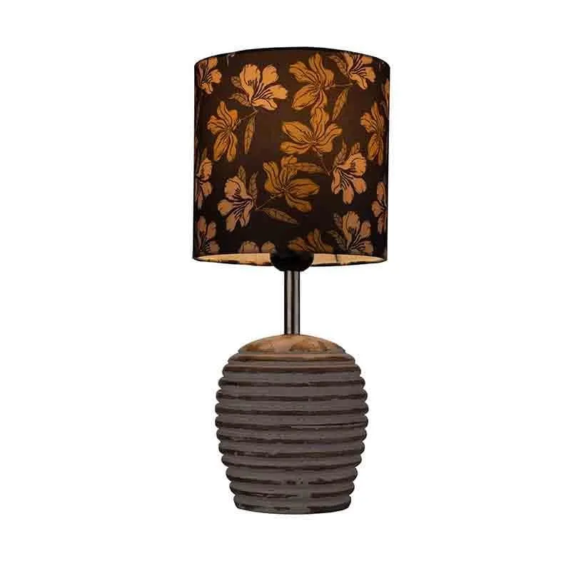 Spring Fabric Table Lamp - Black media 5
