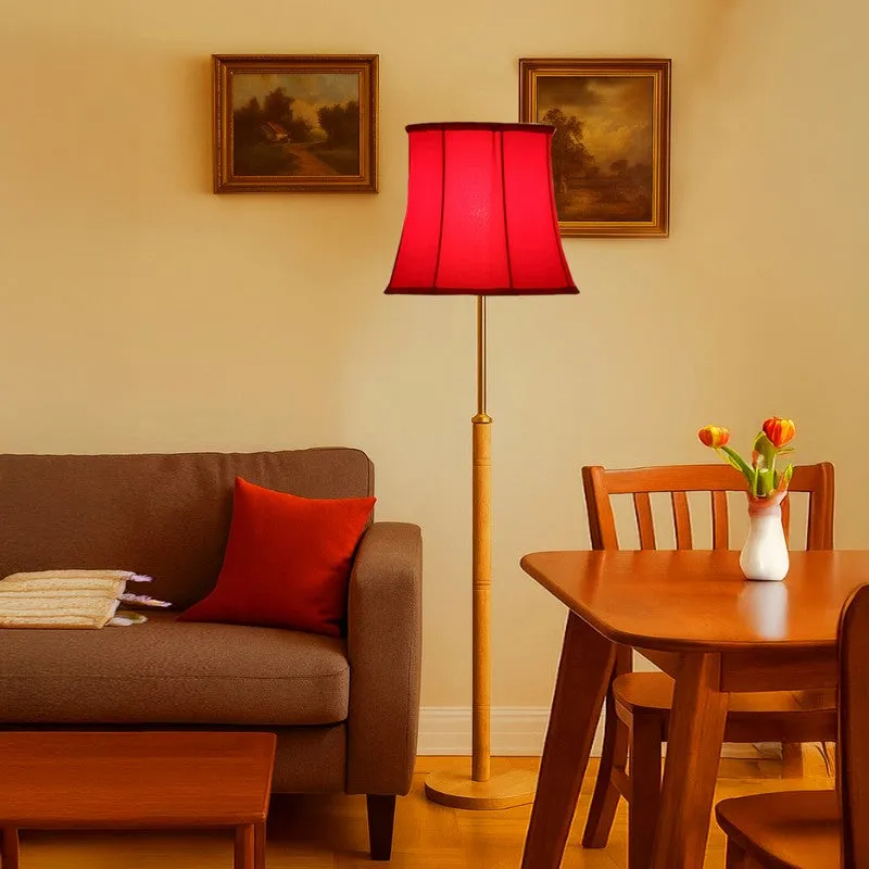 Horizon Beam Wooden Floor Lamp - Red media 3