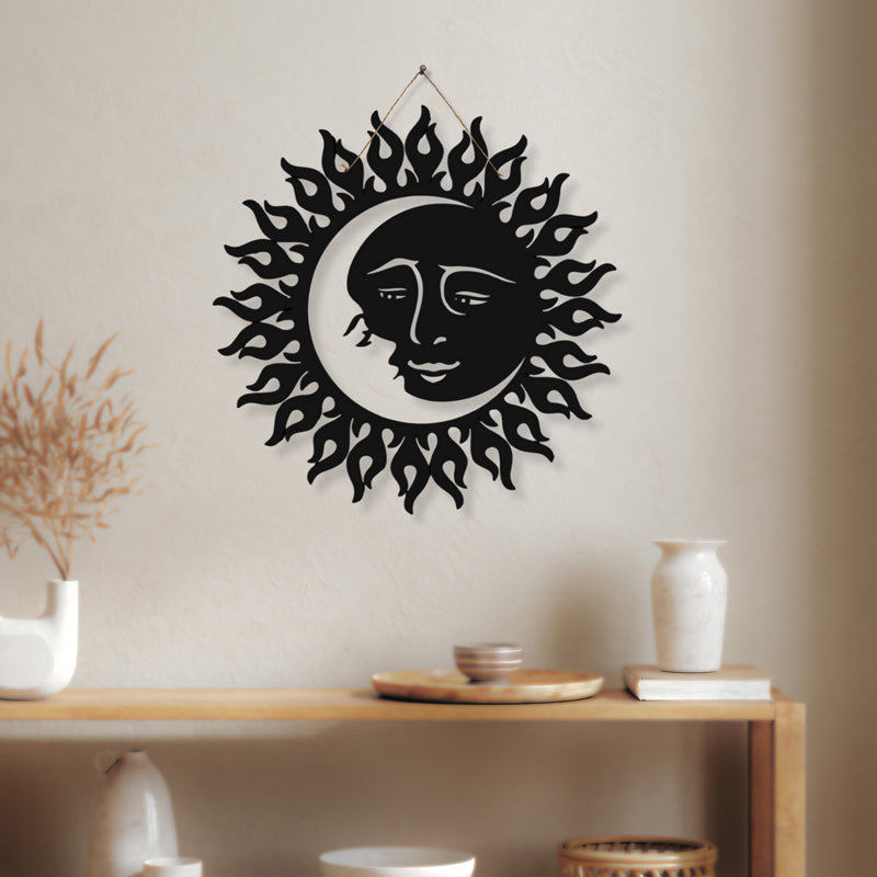 Celestial Harmony Iron Wall Accent