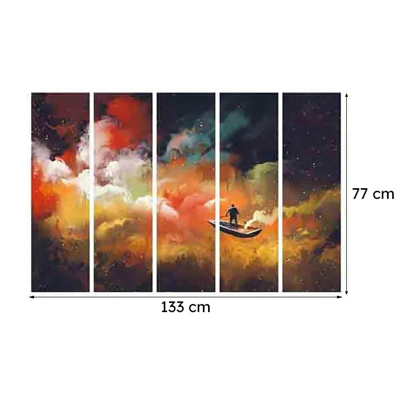 Space Travel Wall Art - Set of Five media 7