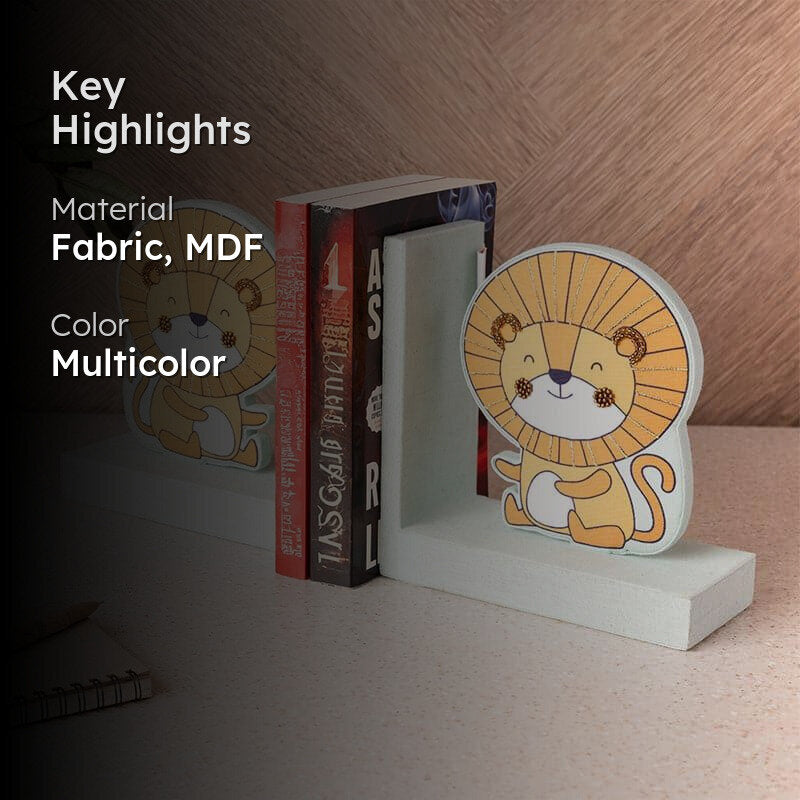 Kick Laugh Book Ends - Lion Paw Collection media 2