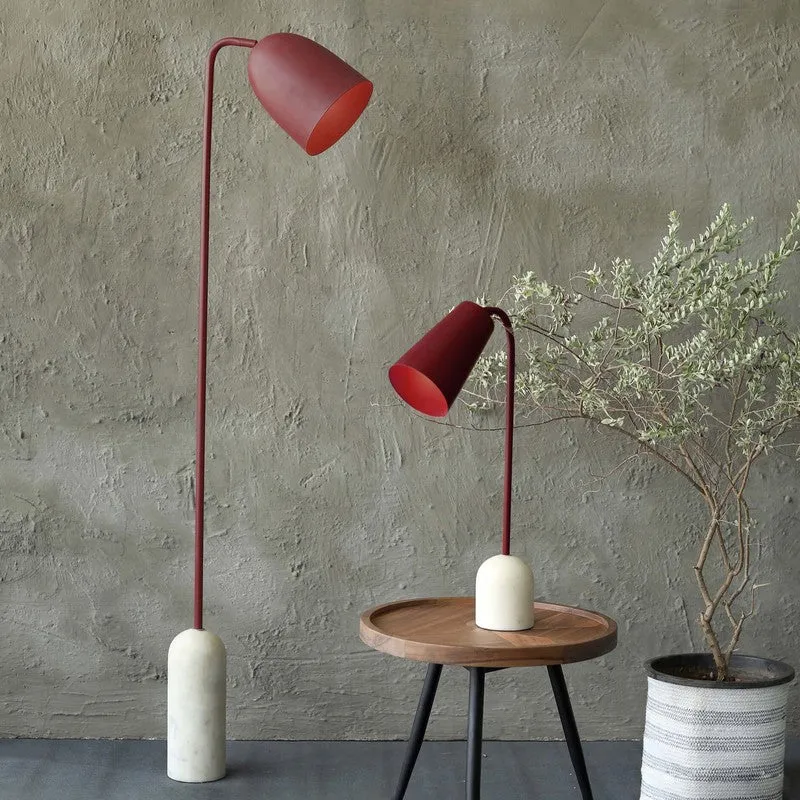 Orange Tree Cusp Marble Floor Lamp media 5