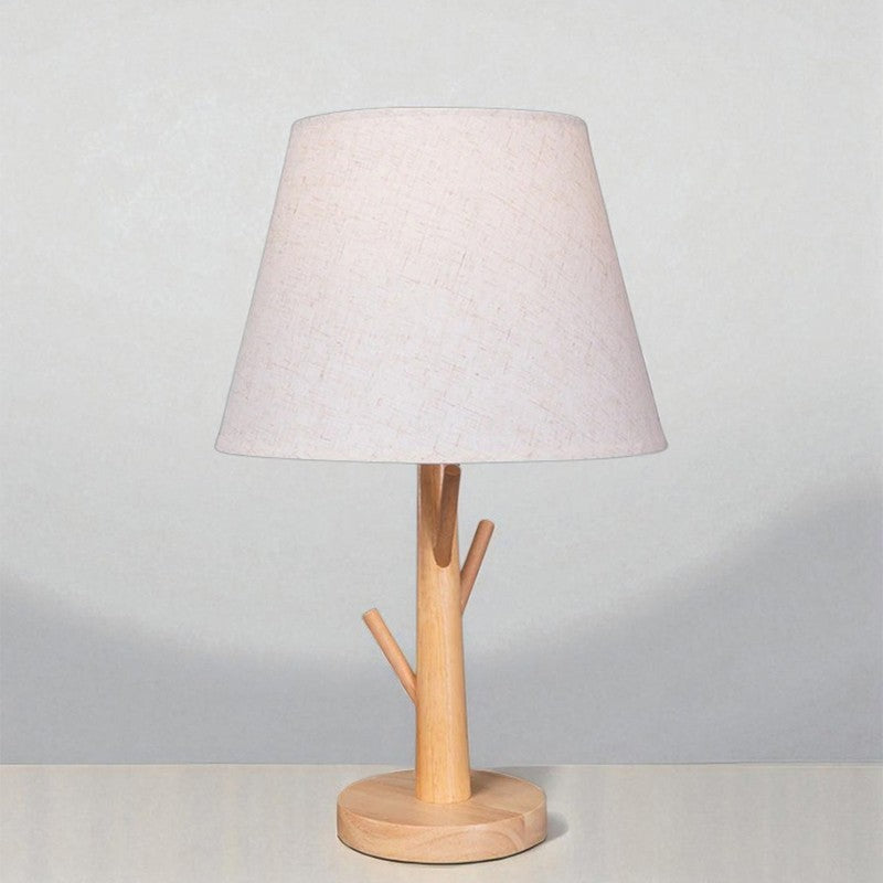 AarviDecor Verona Classic Fabric Table Lamp - White media 7