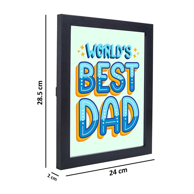 Worlds Best Dad Wall Art media 7