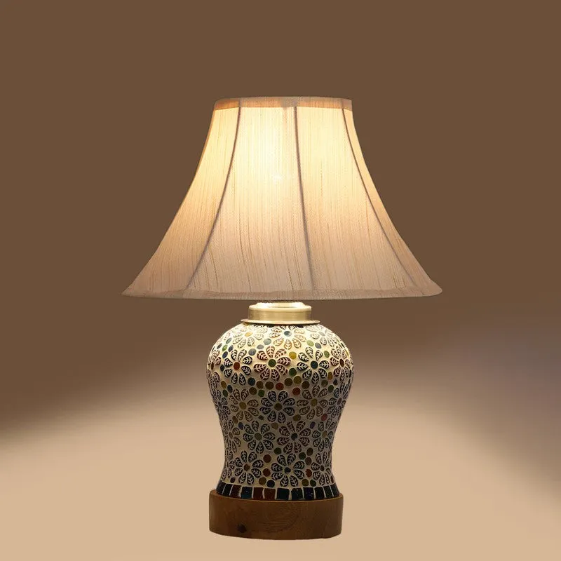Minexa Wooden Table Lamp - Multicolor media 7