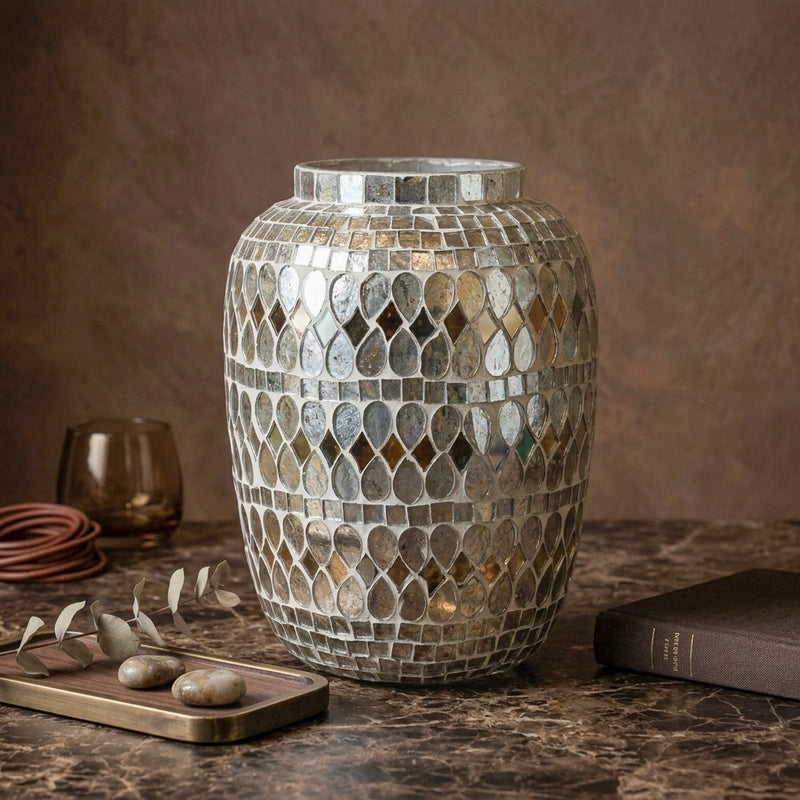 Polaris Mosaic Short Vase media 4