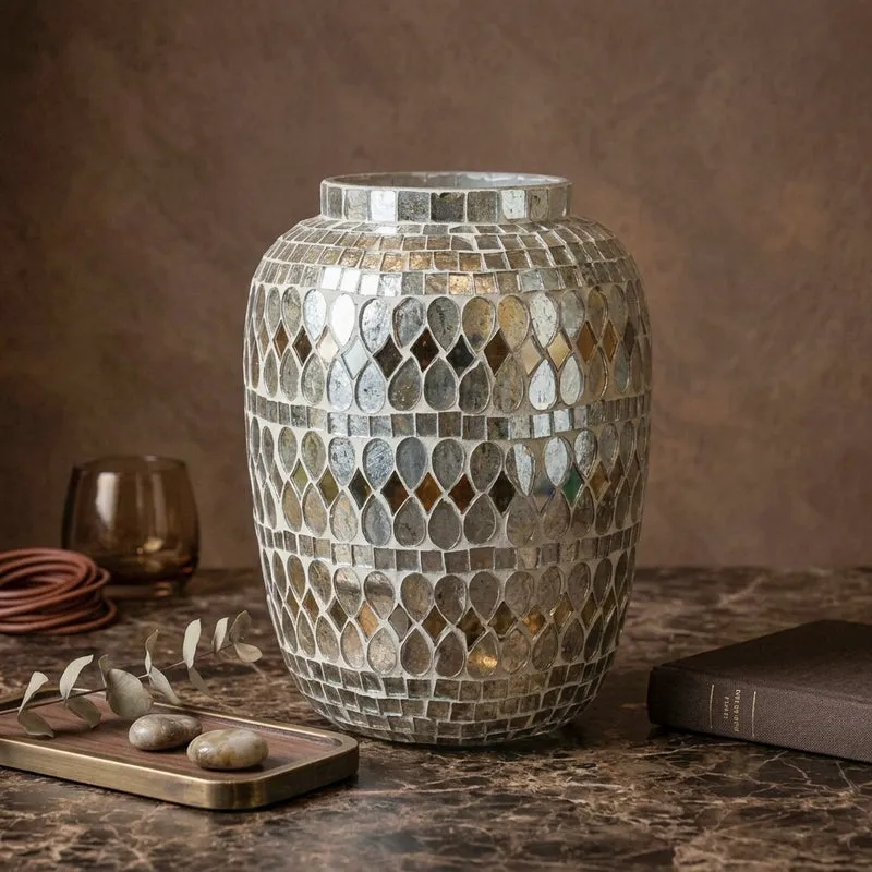Polaris Mosaic Short Vase media 4