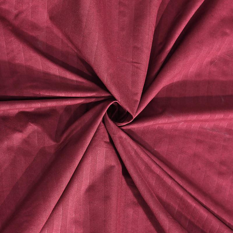 Onyx Stripes Bedsheet (Maroon) - 150 GSM media 3
