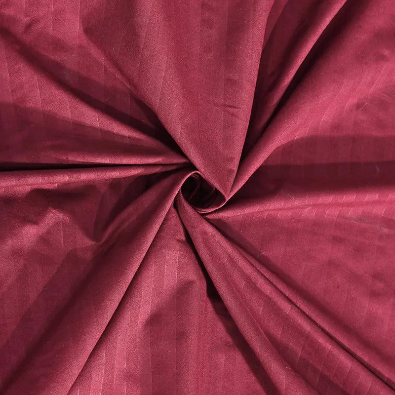 Onyx Stripes Bedsheet (Maroon) - 150 GSM media 3