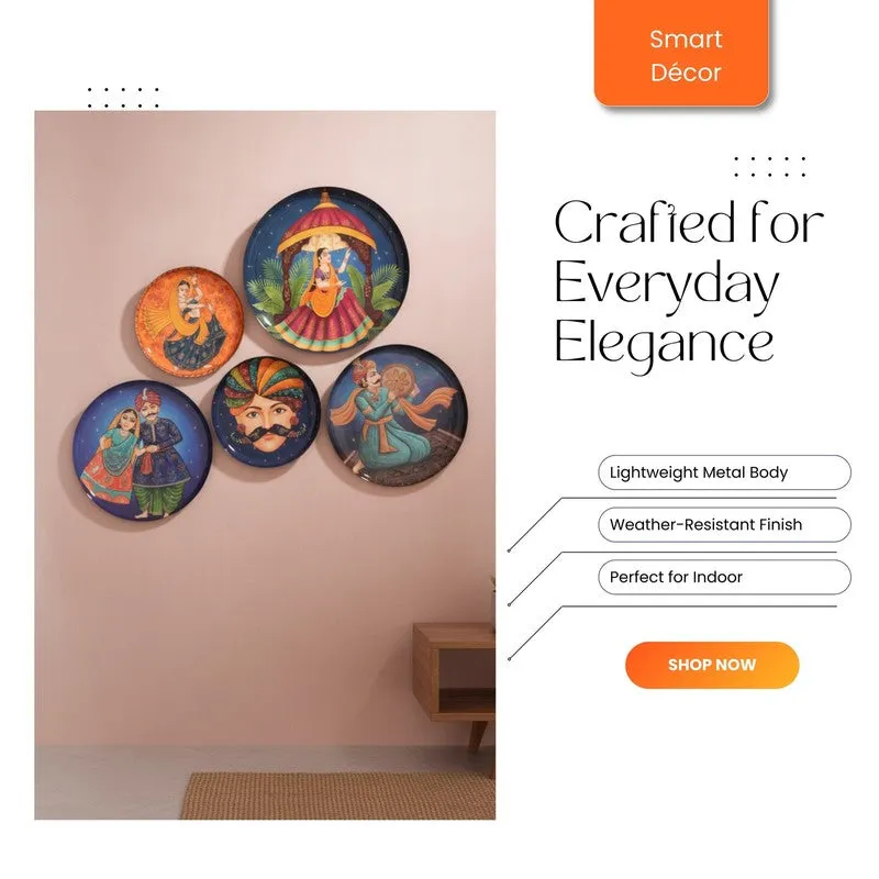 Sacred Grove Wall Plates - Set of Five media 6