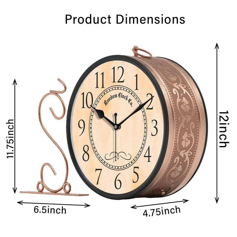 Oakmere Double Sided Wall Clock media 8