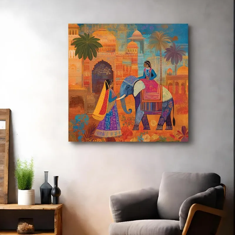 Royal Gaj Canvas Wall Art media 4