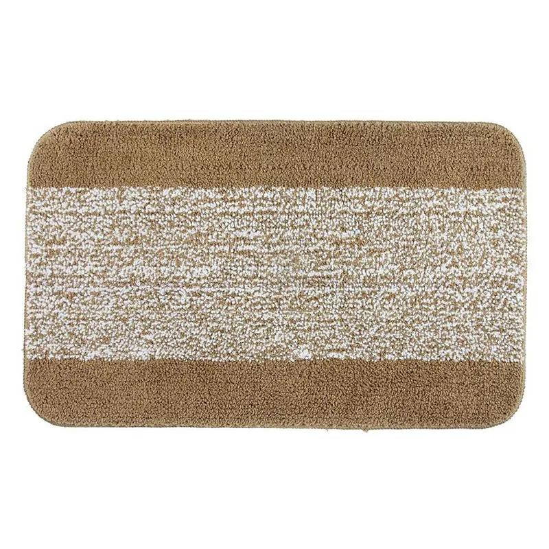 Marvis Anti Skid Bath Mat & Contour Mat (Beige) - Six Piece Set media 5