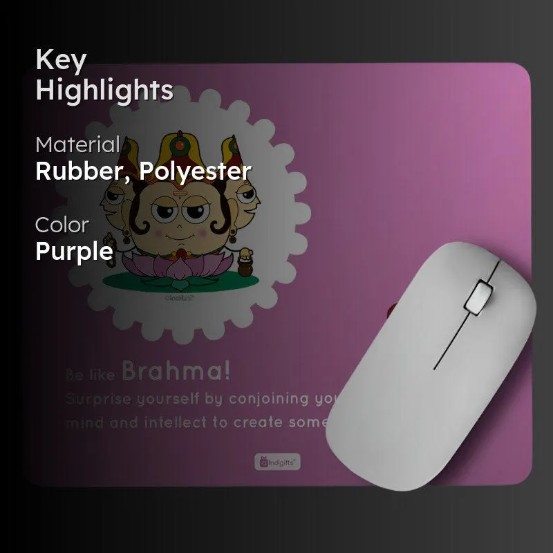 Whimsy Cute Brahma Mouse Pad media 2