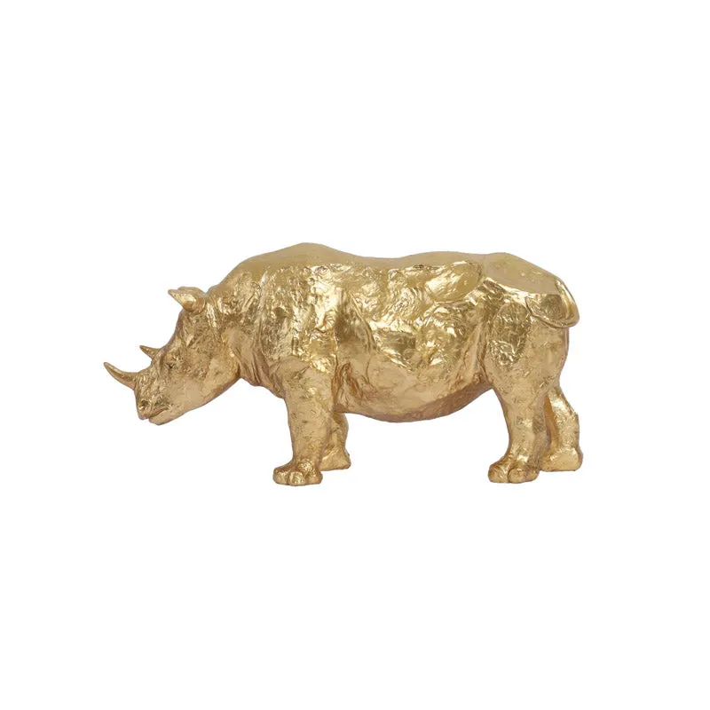Niro Polyresin Rhino Showpiece media 4