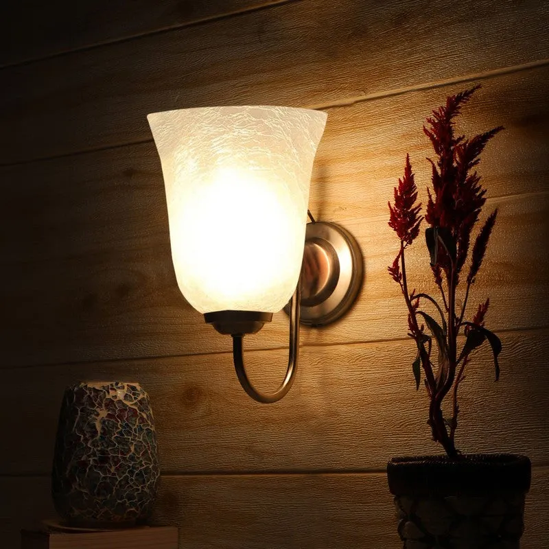 Warm Glow Glass Wall Lamp media 4