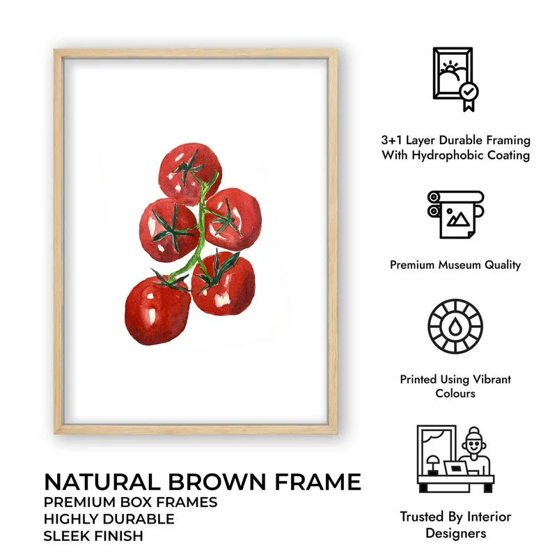 GlidedTomatino Archival Canvas Wall Art - Brown media 11