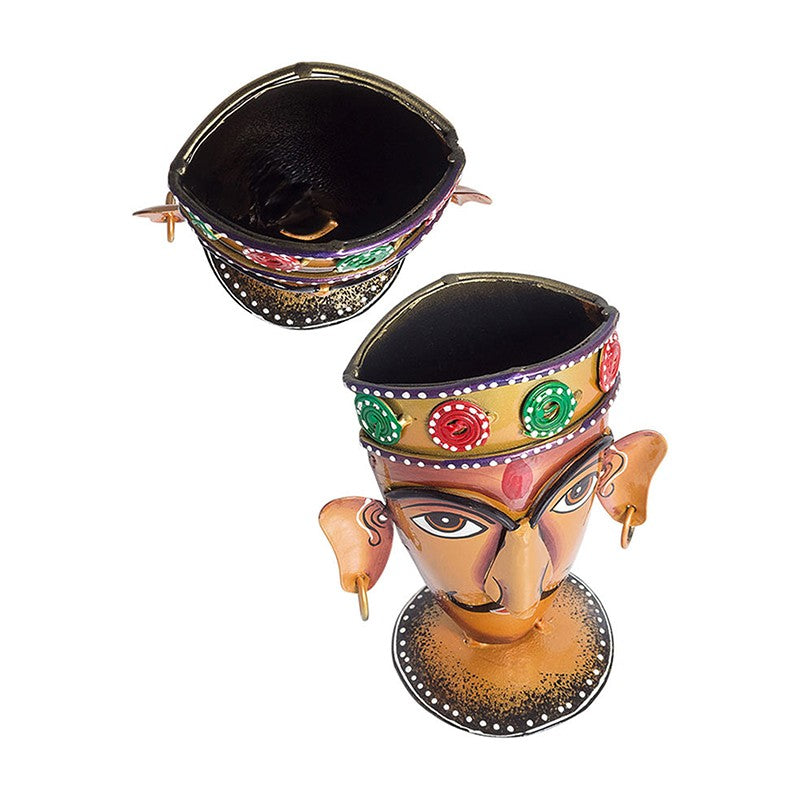 Desi Ji Hand Painted Desk Organizer media 5