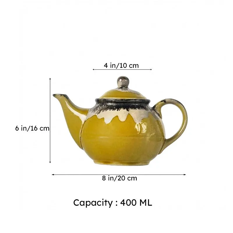Bubbly Bliss Ceramic Teapot - 400 ML media 6