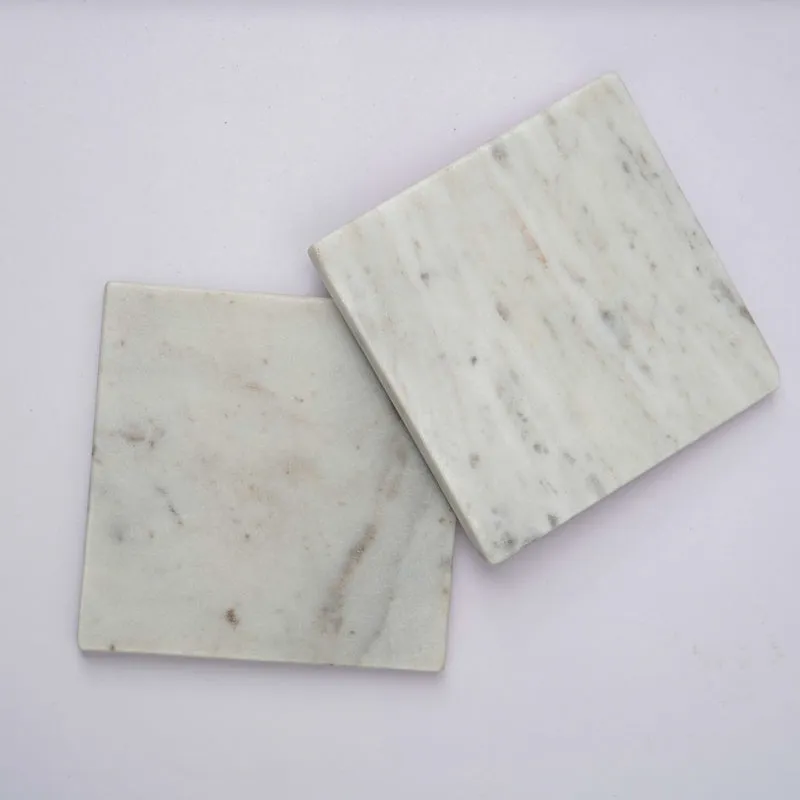 Bruna Square Marble Coaster - Set Of Two media 5