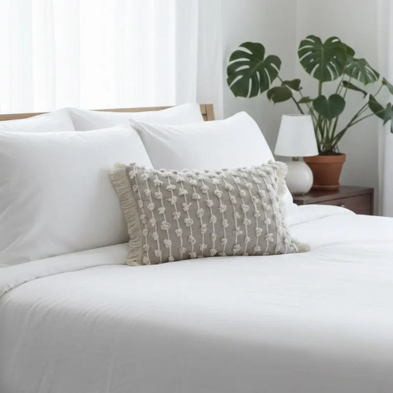 Bunchy Knot Embroidered cushion cover media 7