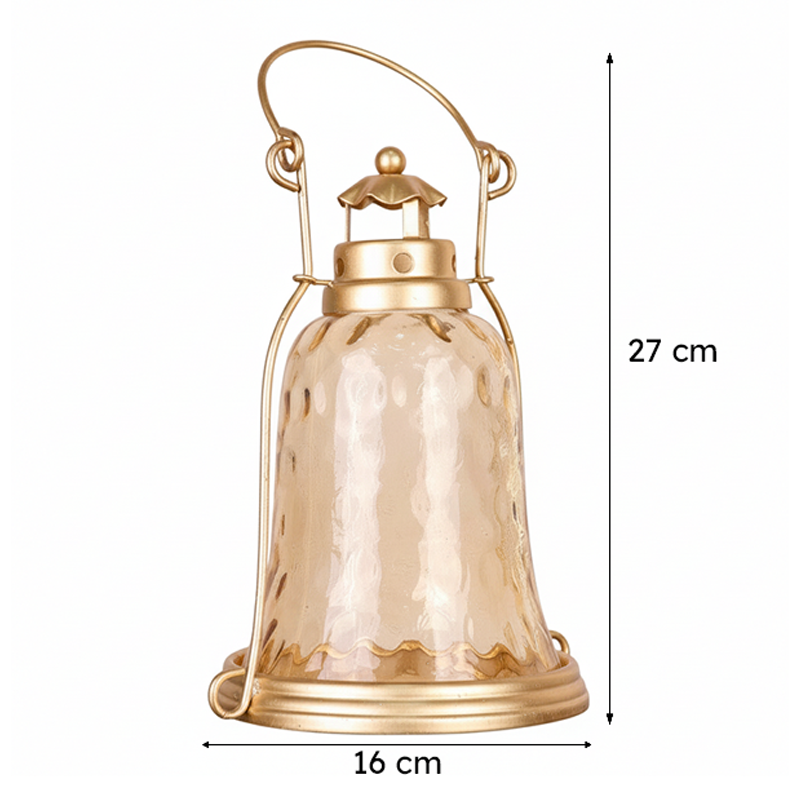 Bell Glow Lantern - Gold media 6