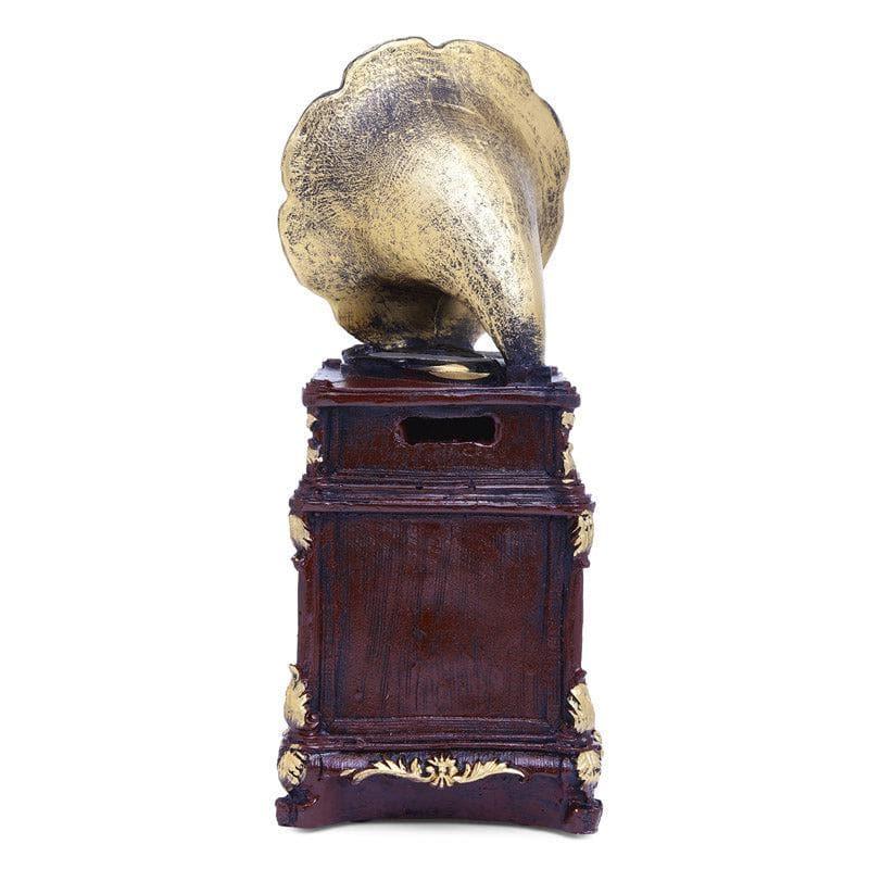 Vintage Music Box Table Accent - Brown media 5