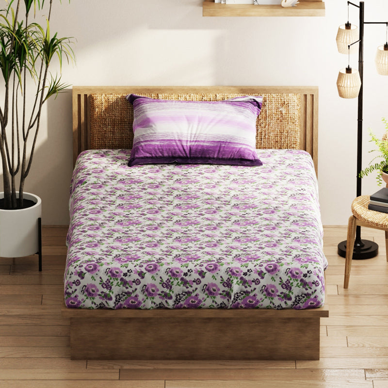 Somnio Microfiber Microfiber Bedsheet - 120 GSM