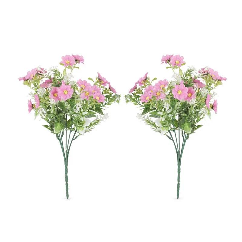 Auraflora Dazy Arificial Flower(Yellow) - Set Of Two media 3