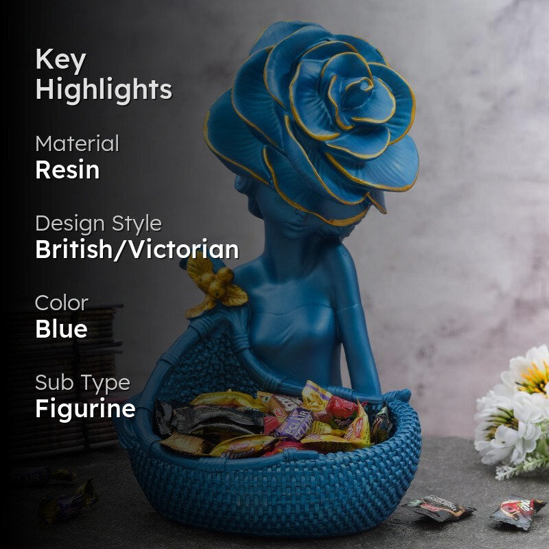 Lady Elegance Showpiece - Blue media 2
