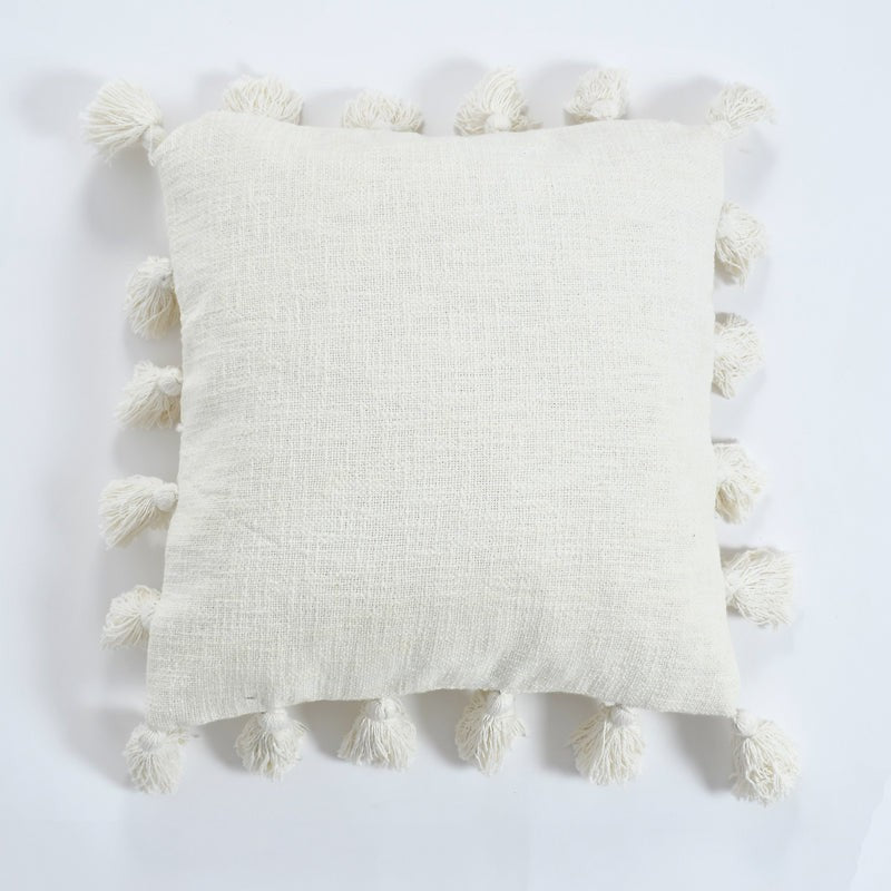 Tassia Cushion Cover (White) - Set Of Two media 5