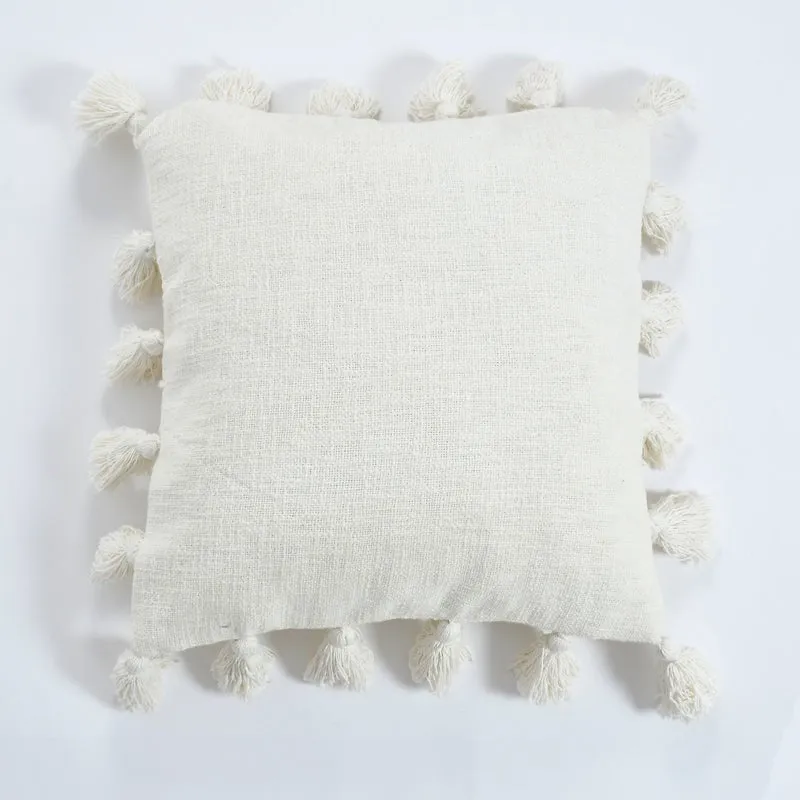 Tassia Cushion Cover (White) - Set Of Two media 5