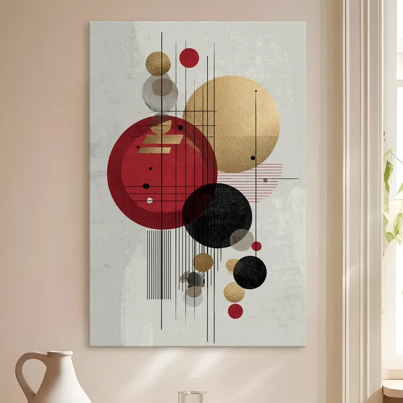 Brush Block Balance Canvas Wall Art media 4