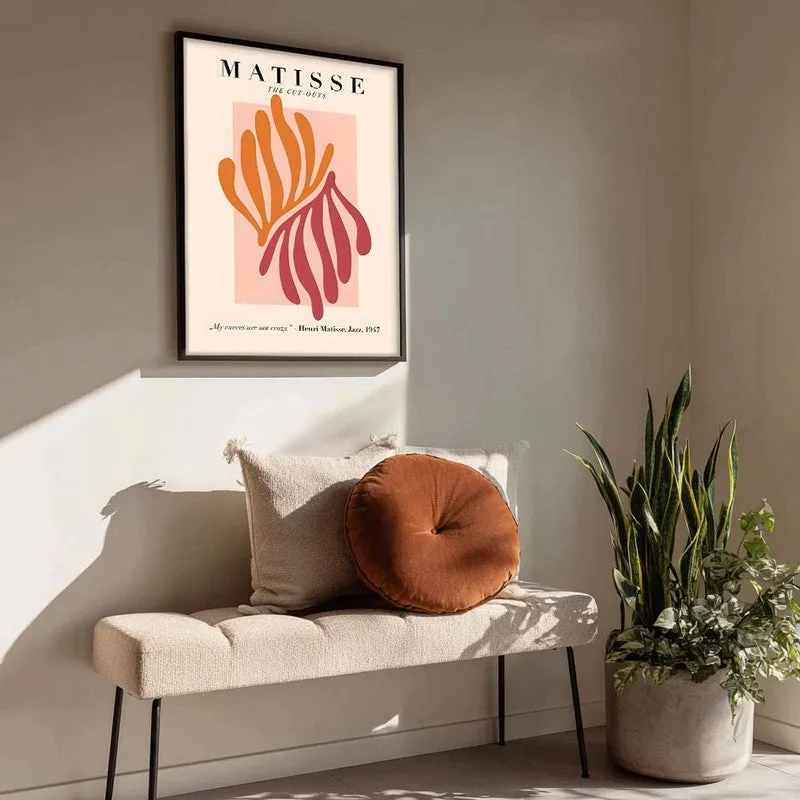 Maeght Flora Canvas Wall Painting With Black Frame media 4