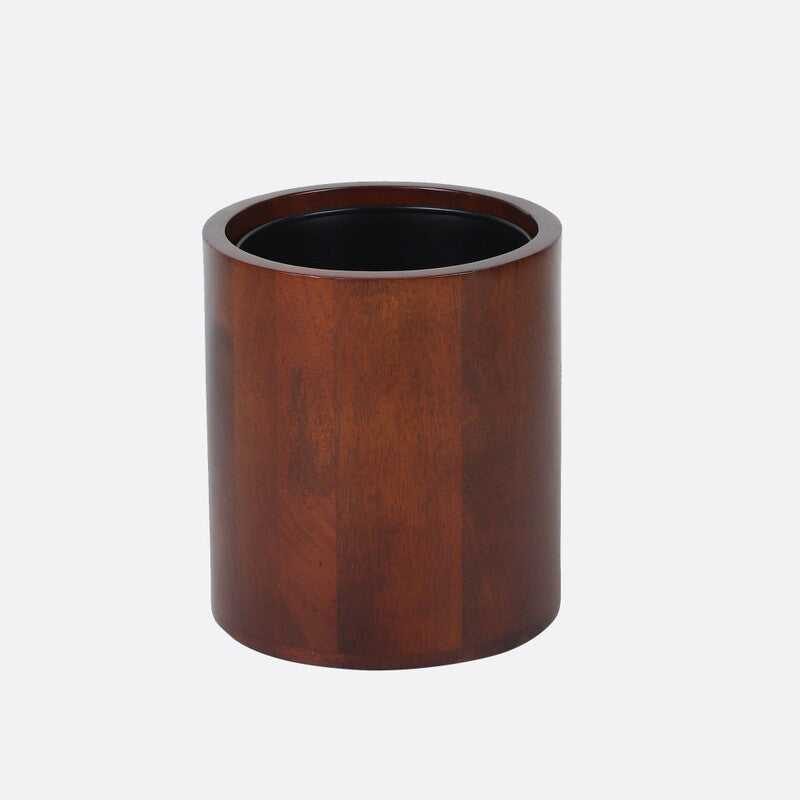 Chara Round Wooden Dustbin media 4