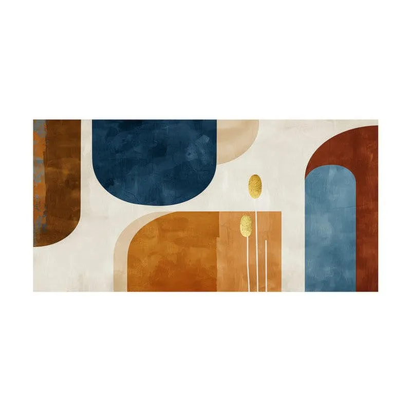 Abstract Colorful Poly Canvas Wall Painting media 4